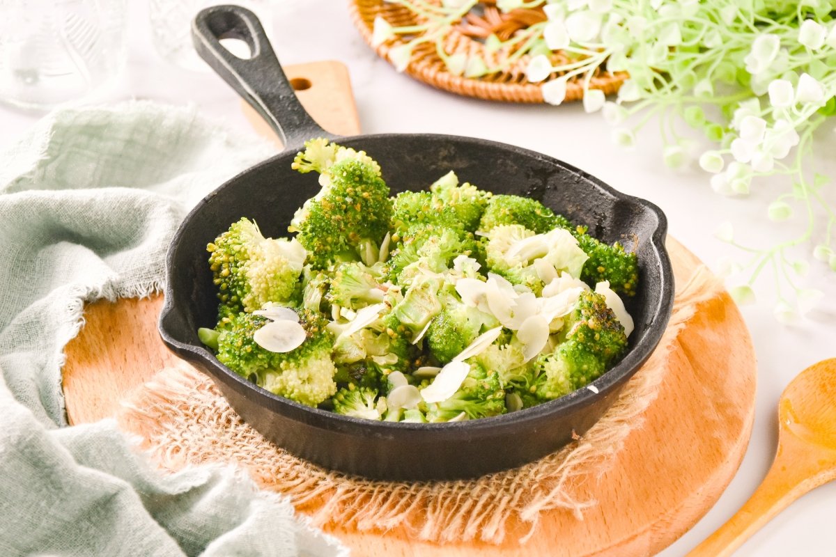 Brócoli salteado casero