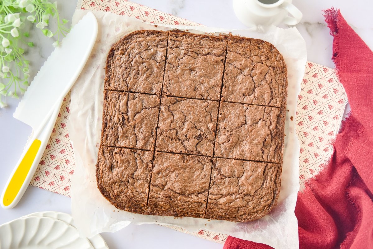 Brownie de Nutella casero
