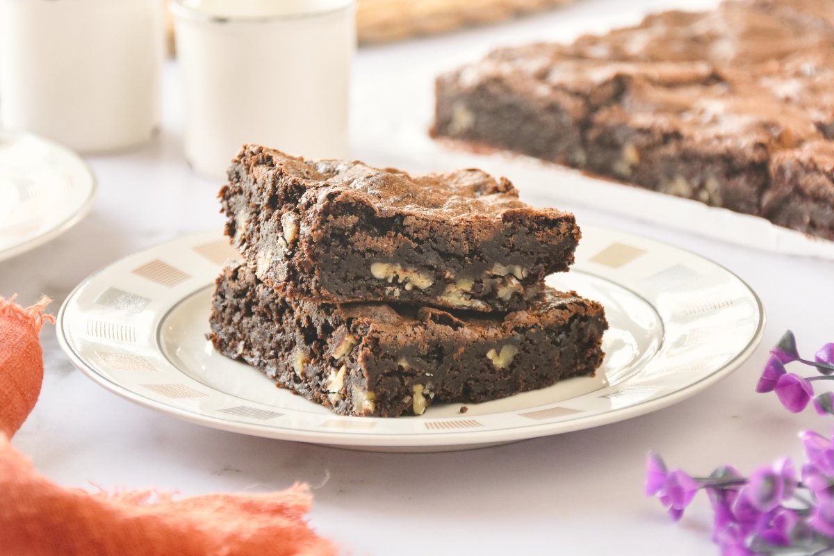 Brownie sin gluten casero