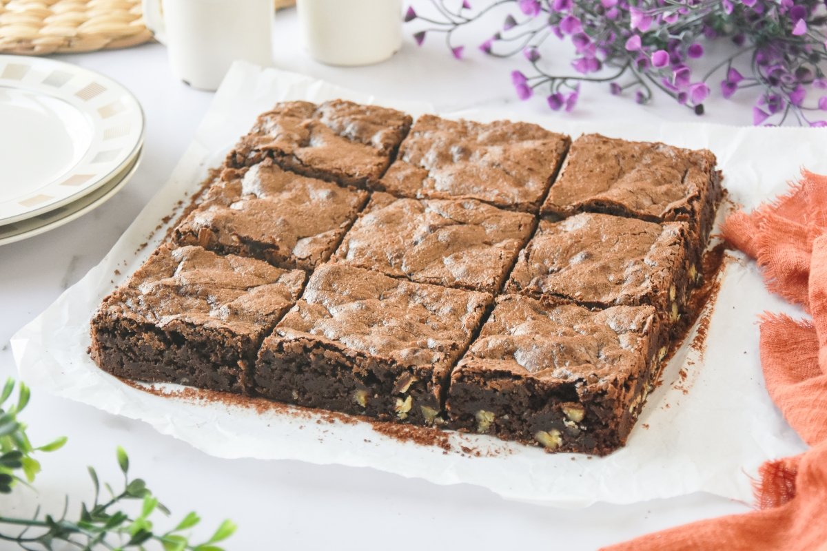 Brownie sin gluten