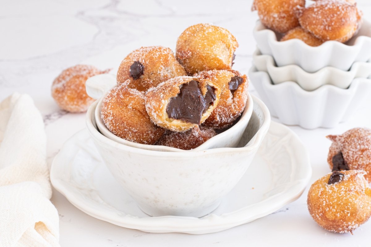 Buñuelos de chocolate
