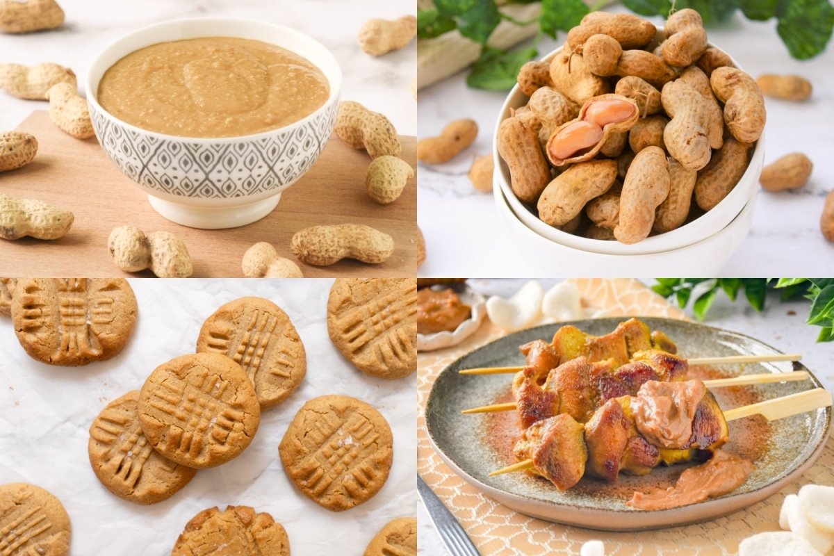 Recetas con cacahuetes
