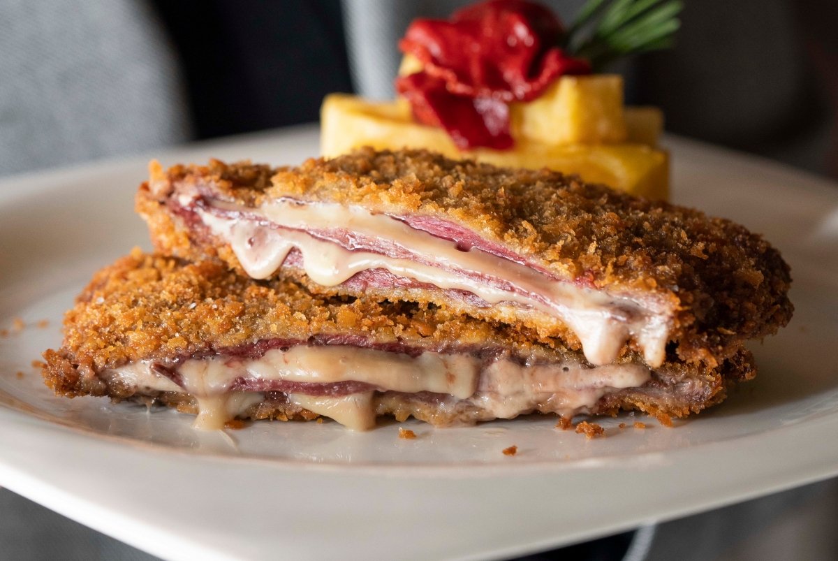 Cachopo de La Guisandera de Piñera homenaje a Fernando Martín