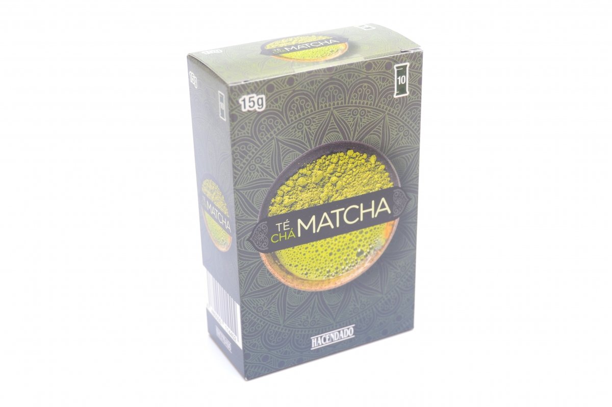 Caja de 10 bolsitas con té matcha de Mercadona