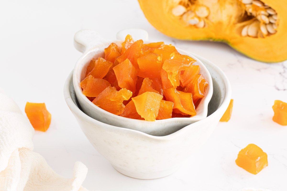 Calabaza confitada