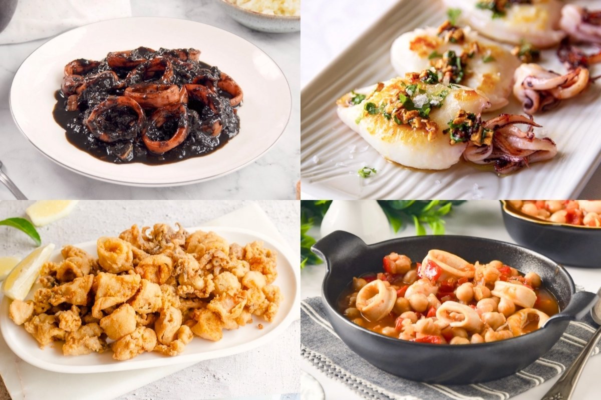 Recetas con calamares