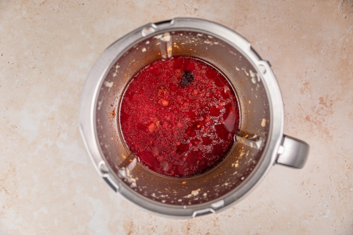 Caldo para la fabada en Thermomix