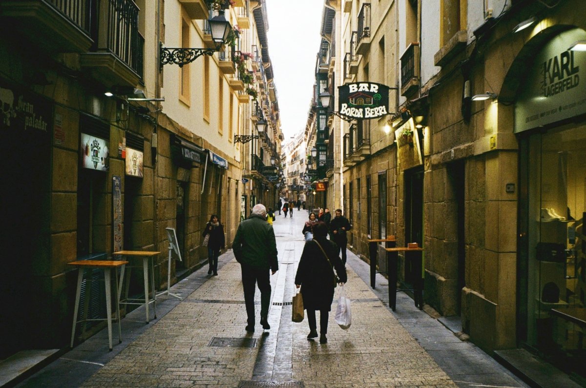 Calle de la Parte Vieja de San Sebastián