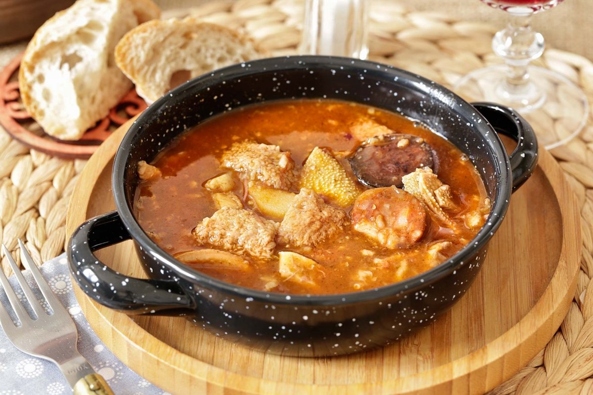 Preparación de los callos a la madrileña de la abuela