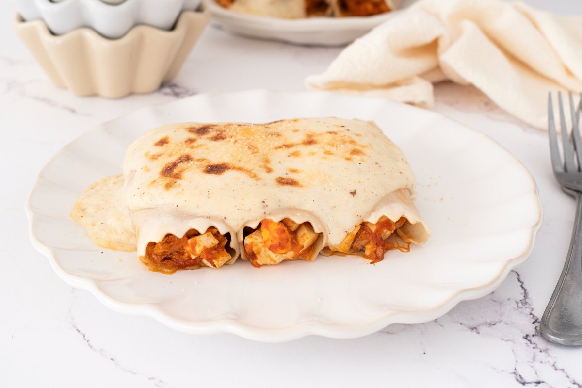 Canelones de atún