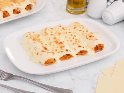 Canelones de marisco