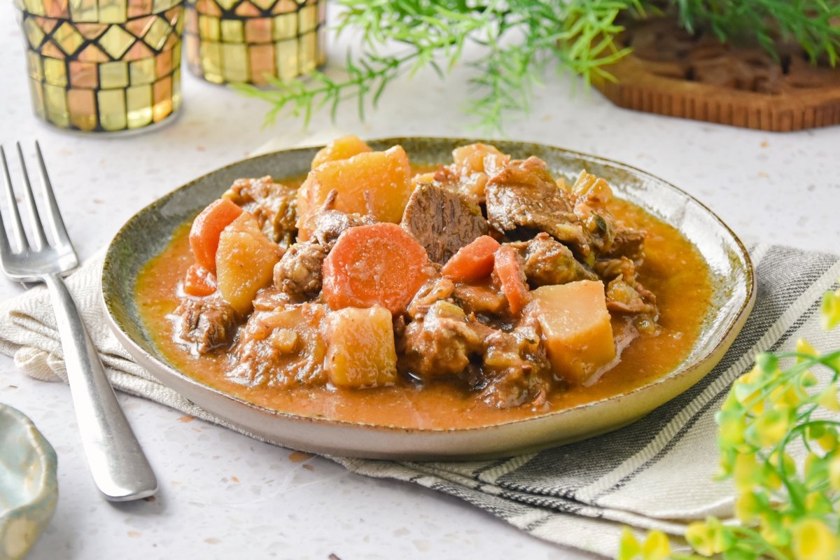 Carne guisada en Crock Pot casera