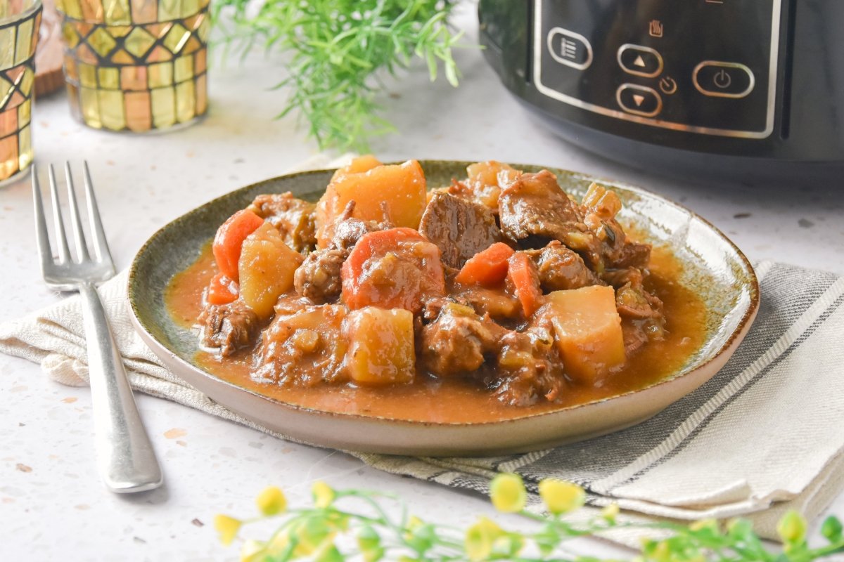 Carne guisada en Crock Pot