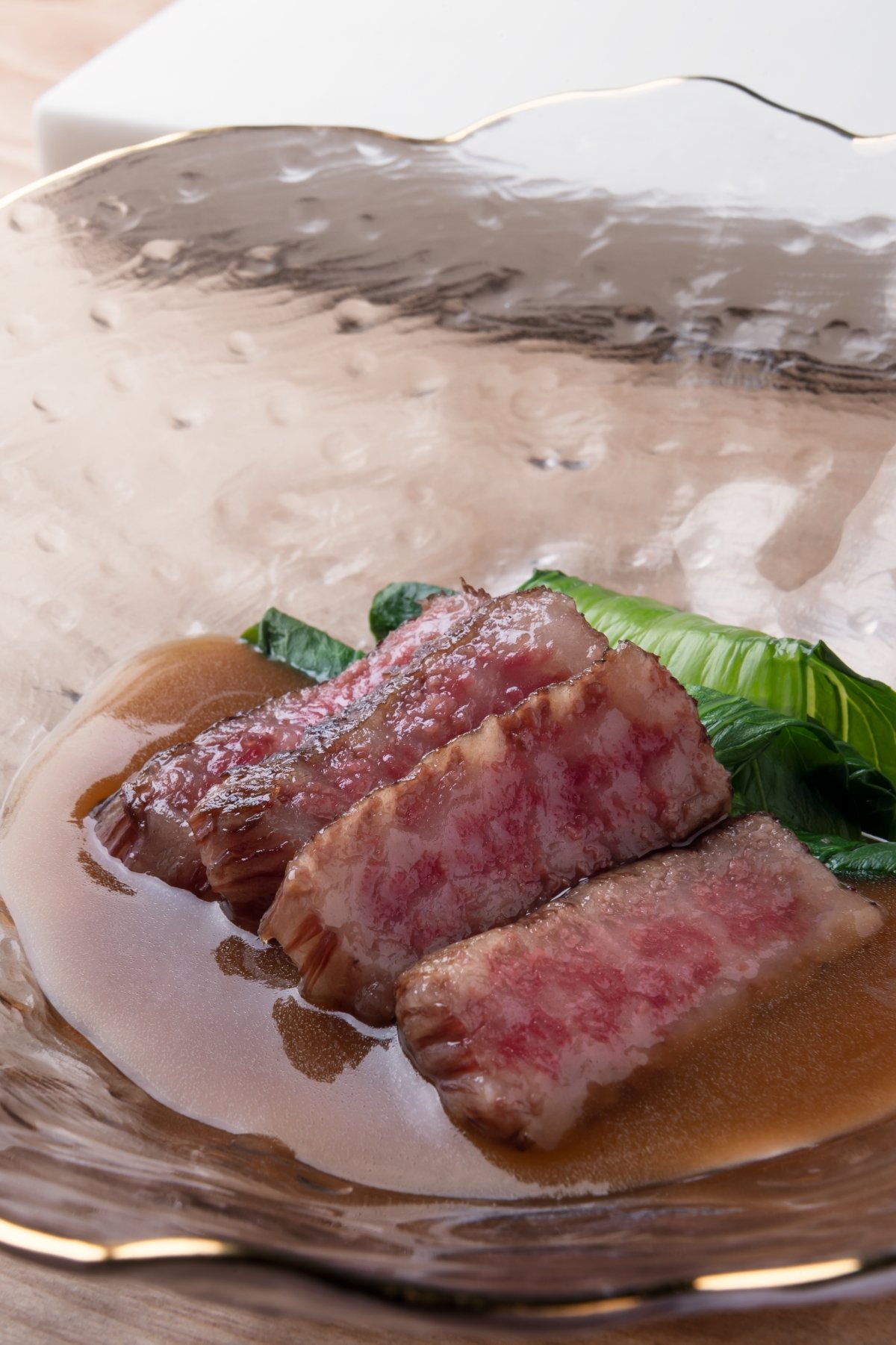 Carne marmoleada de origen japonés