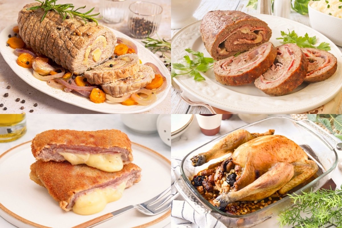 Recetas de carne rellena