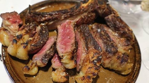 Carne trinchada en Aratz