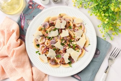 Carpaccio de champiñones