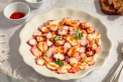 Carpaccio de pulpo