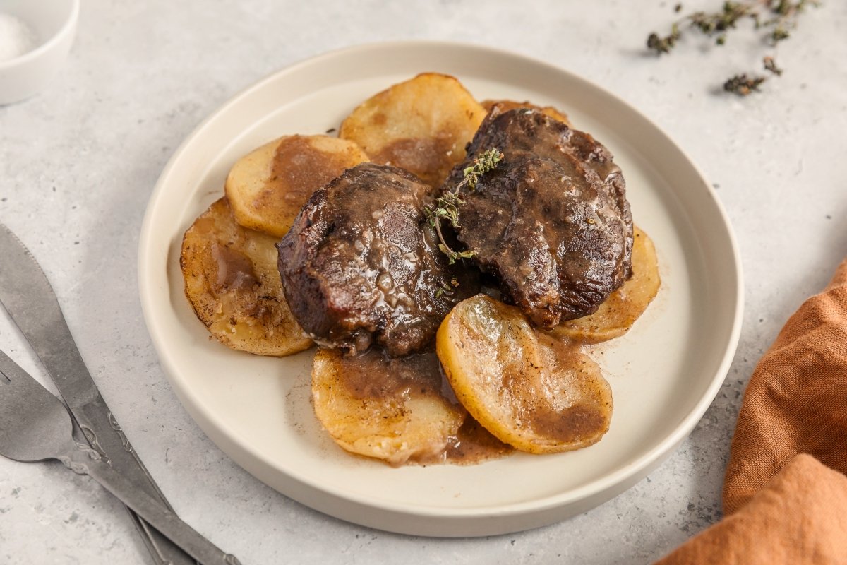 Carrilleras de cerdo al horno