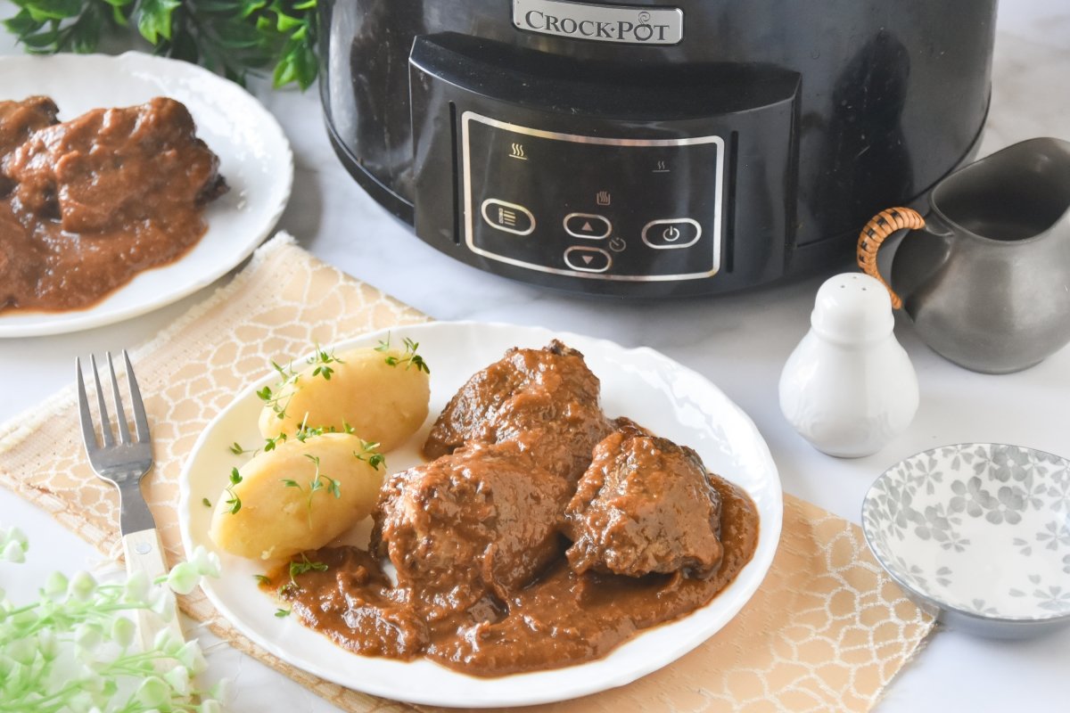 Carrilleras de cerdo en Crock Pot caseras