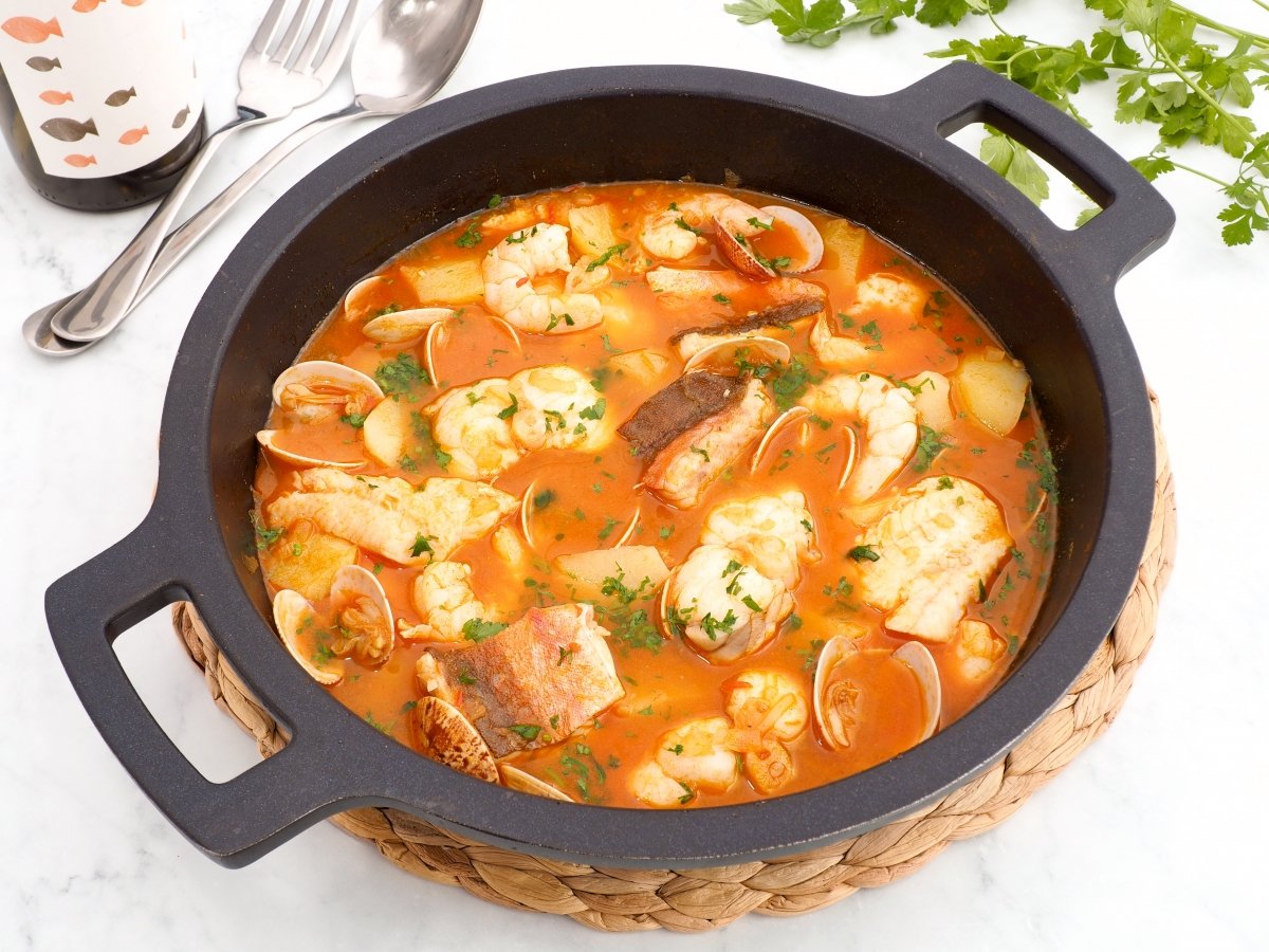 Cazuela de pescado