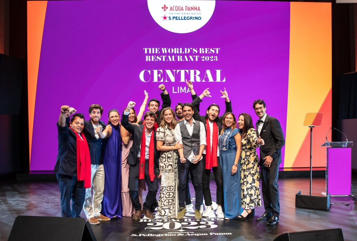 Central recibe el premio al ganador de los World’s 50 Best Restaurants 2023