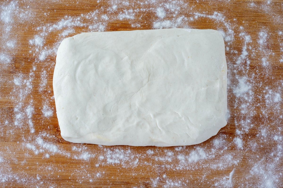 Cerrar la masa del hojaldre sin gluten