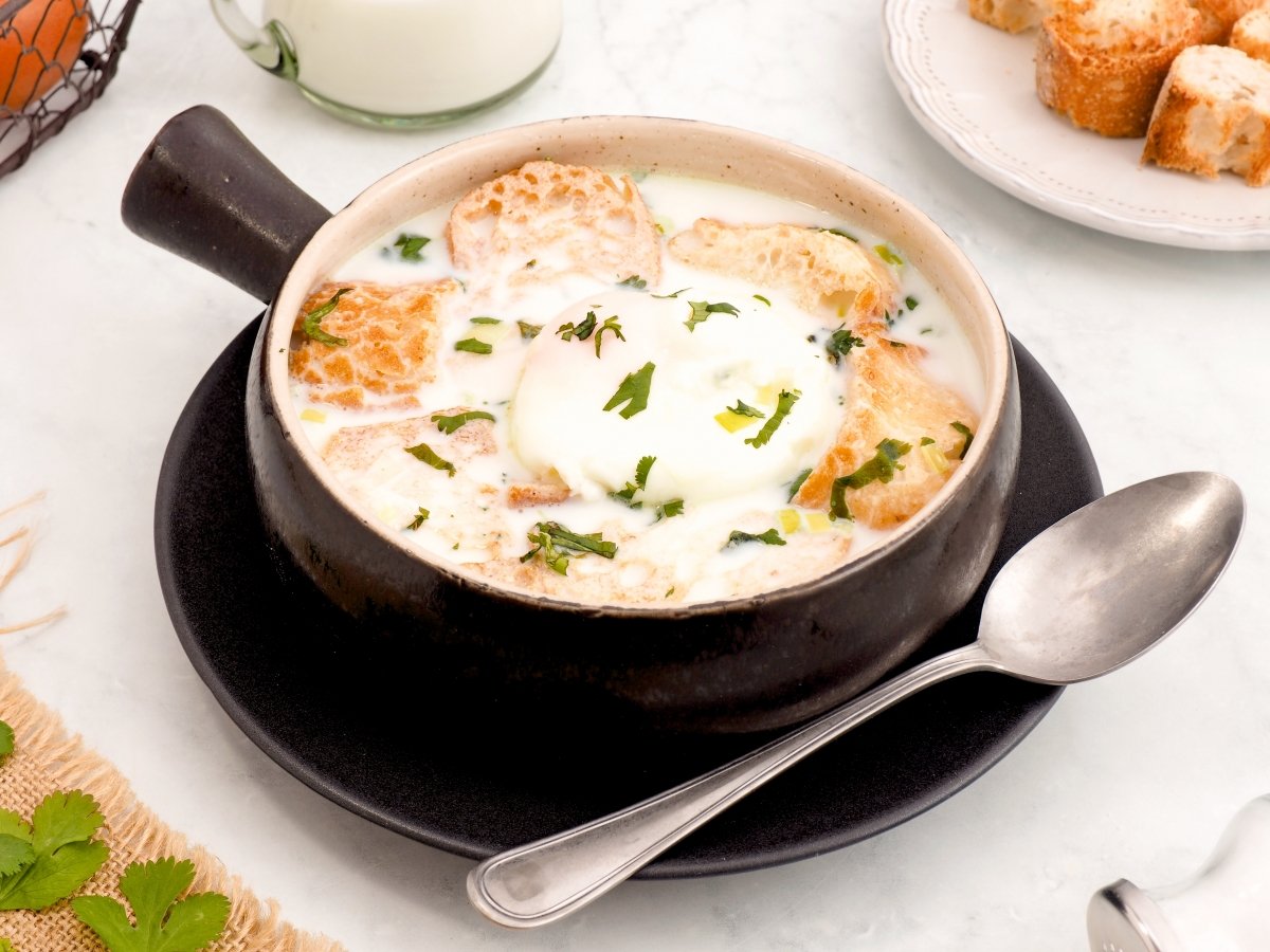 Changua lista para servir