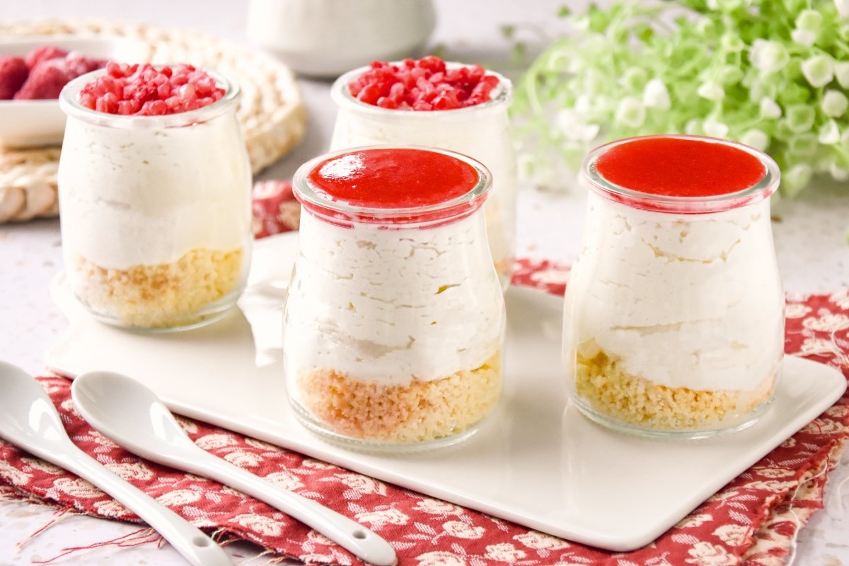 Cheesecake en vasitos