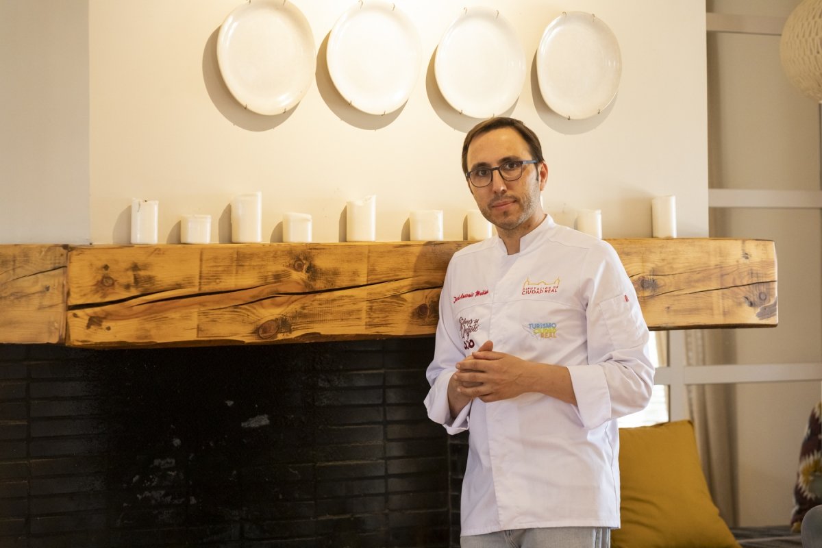 Chef José Antonio Medina del restaurante Coto de Quevedo
