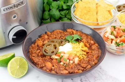 Chili con carne en Crock Pot