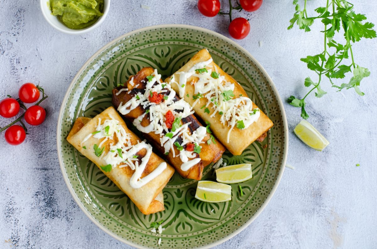 Chimichanga Mexicana - ¡Receta ORIGINAL!