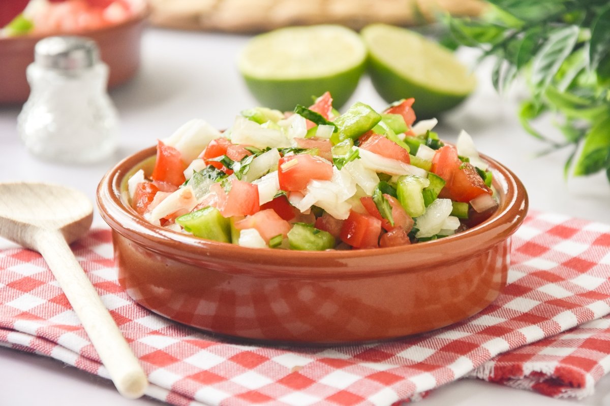 Chismol listo para comer