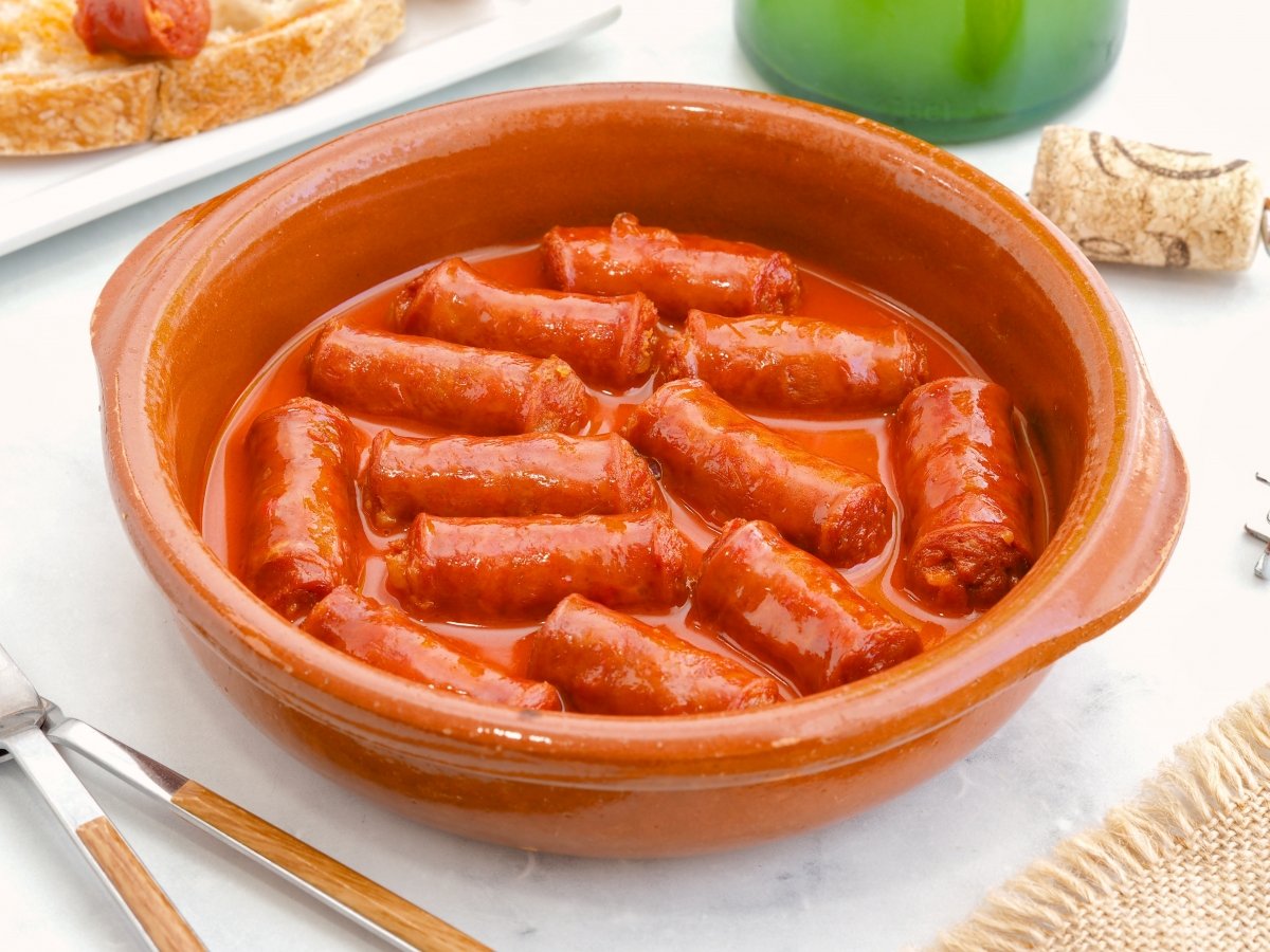 Chistorra a la sidra recién hecha