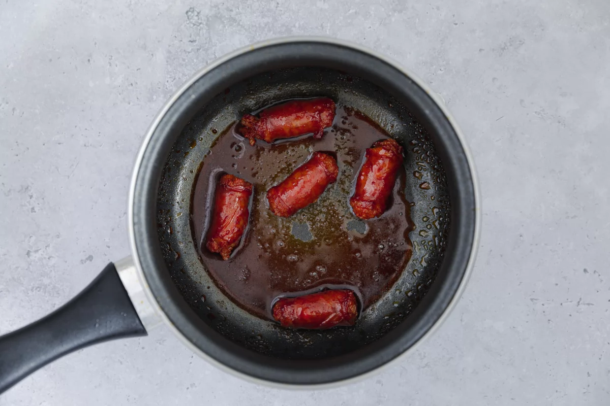 Paso 3: cocinar la chistorra. Preparar la Chistorra