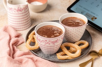 Chocolate a la taza en Thermomix