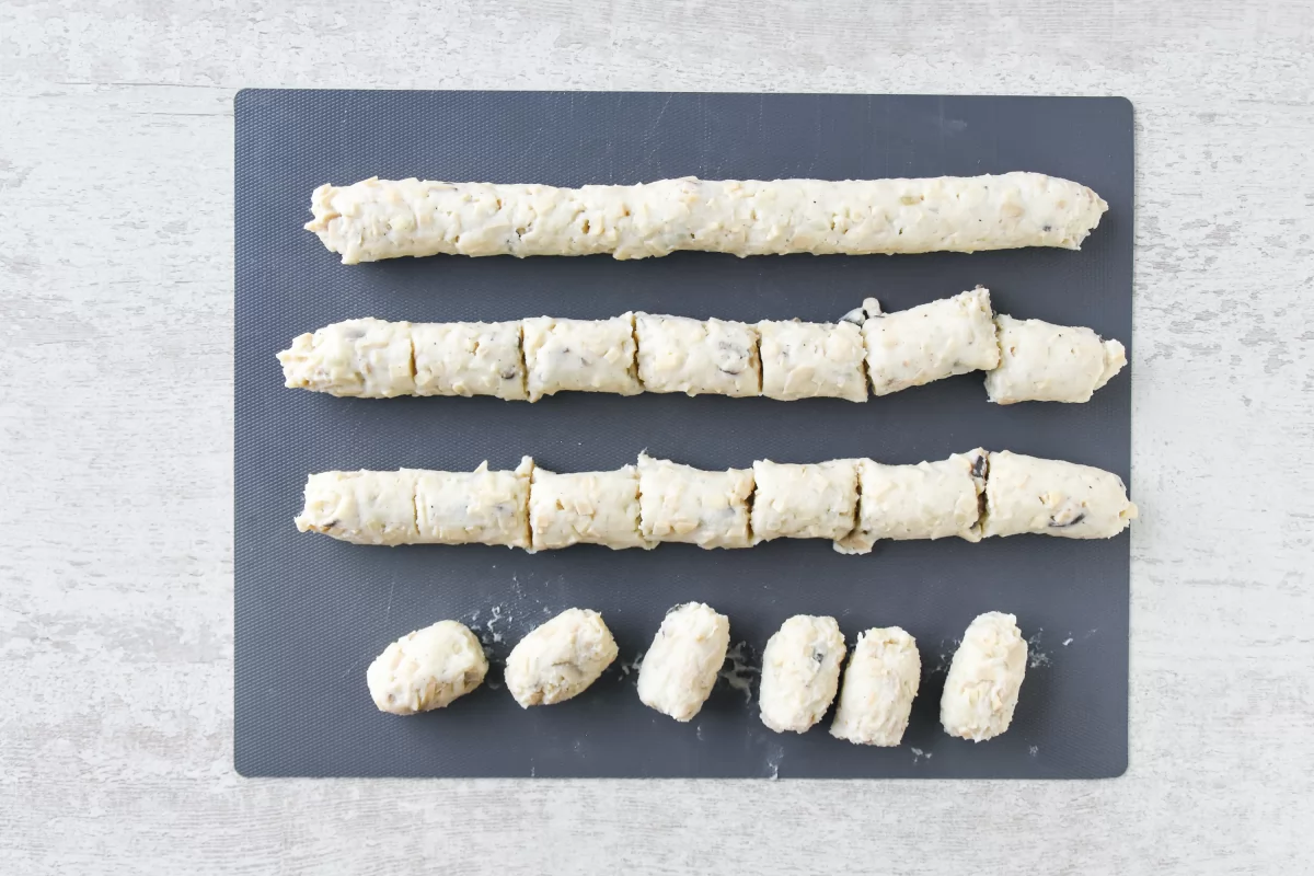 5. Formado de las croquetas