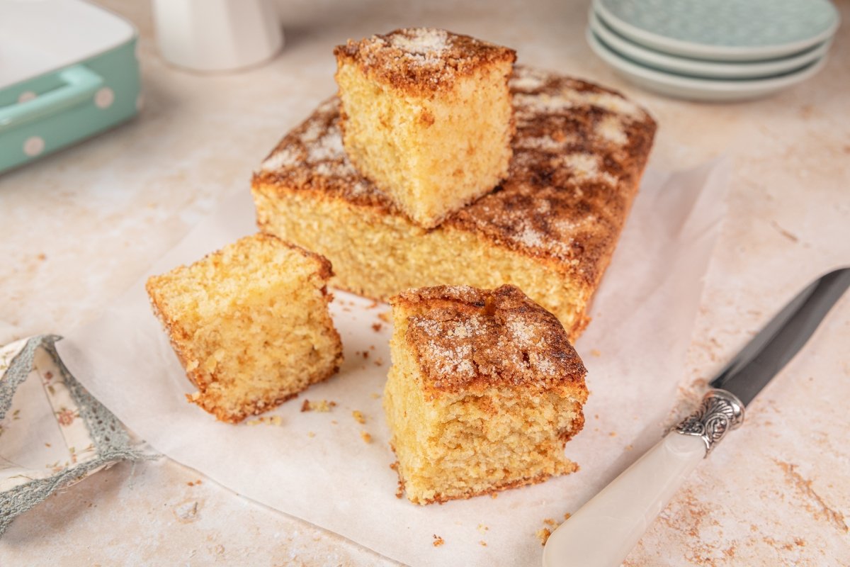 Coca de llanda en Thermomix servida