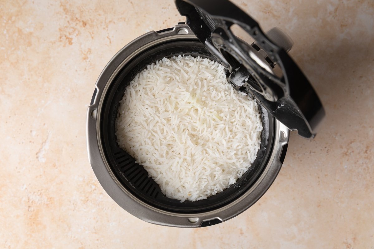 Cocción del arroz nelba con y sin Thermomix