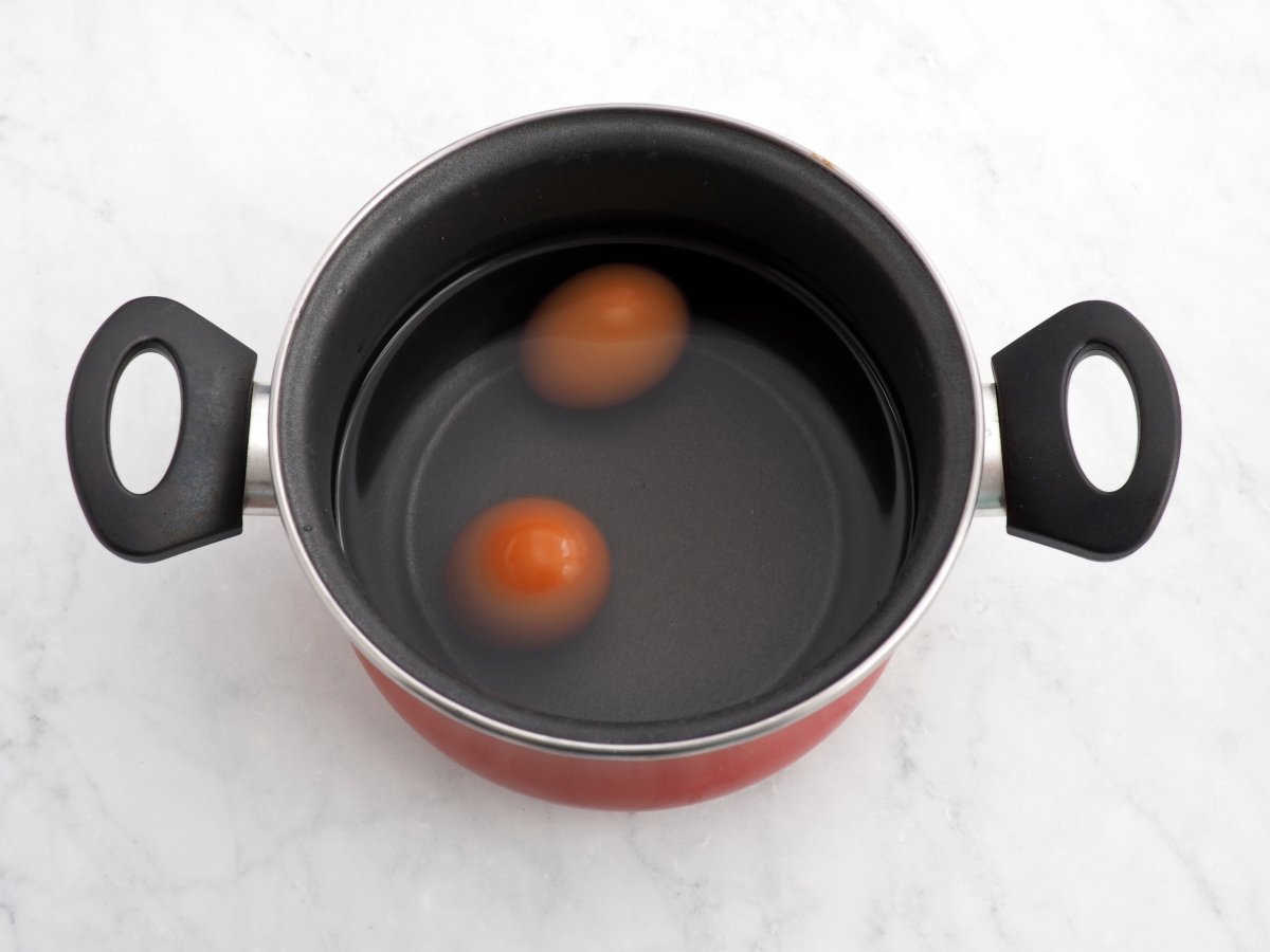Cocer los huevos para la ensaladilla
