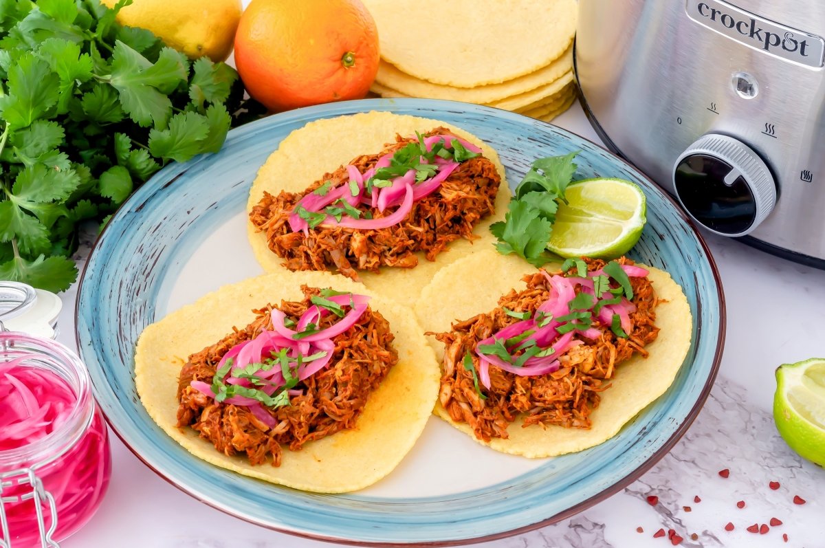Cochinita pibil en Crock Pot