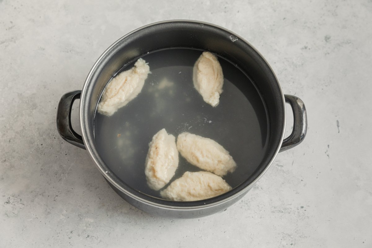 Cociendo las quenelles
