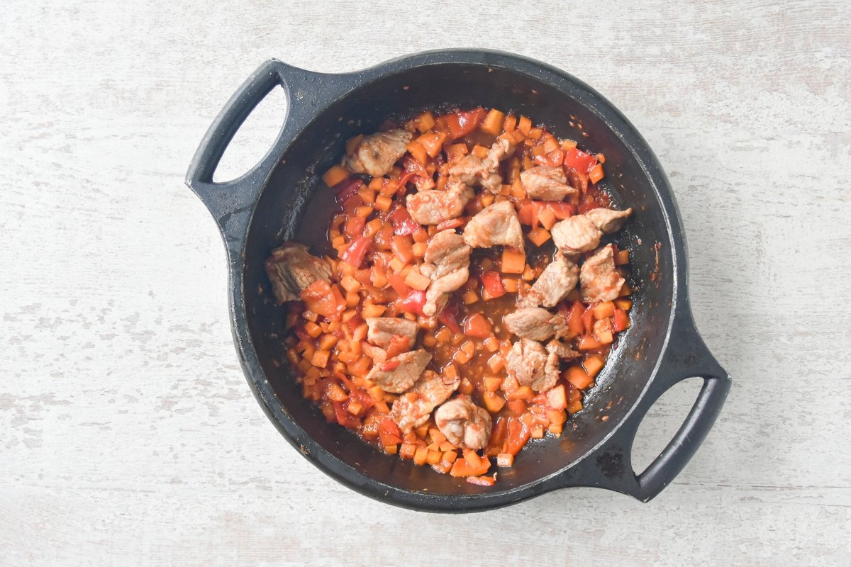 Cocinamos con los tomates rallados