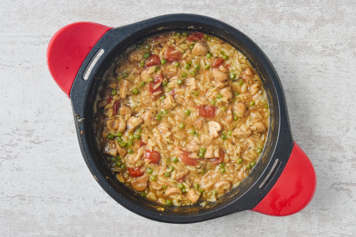 Cocinamos el orzo con verduras