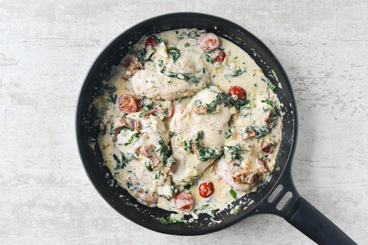 Cocinamos el pollo a la toscana