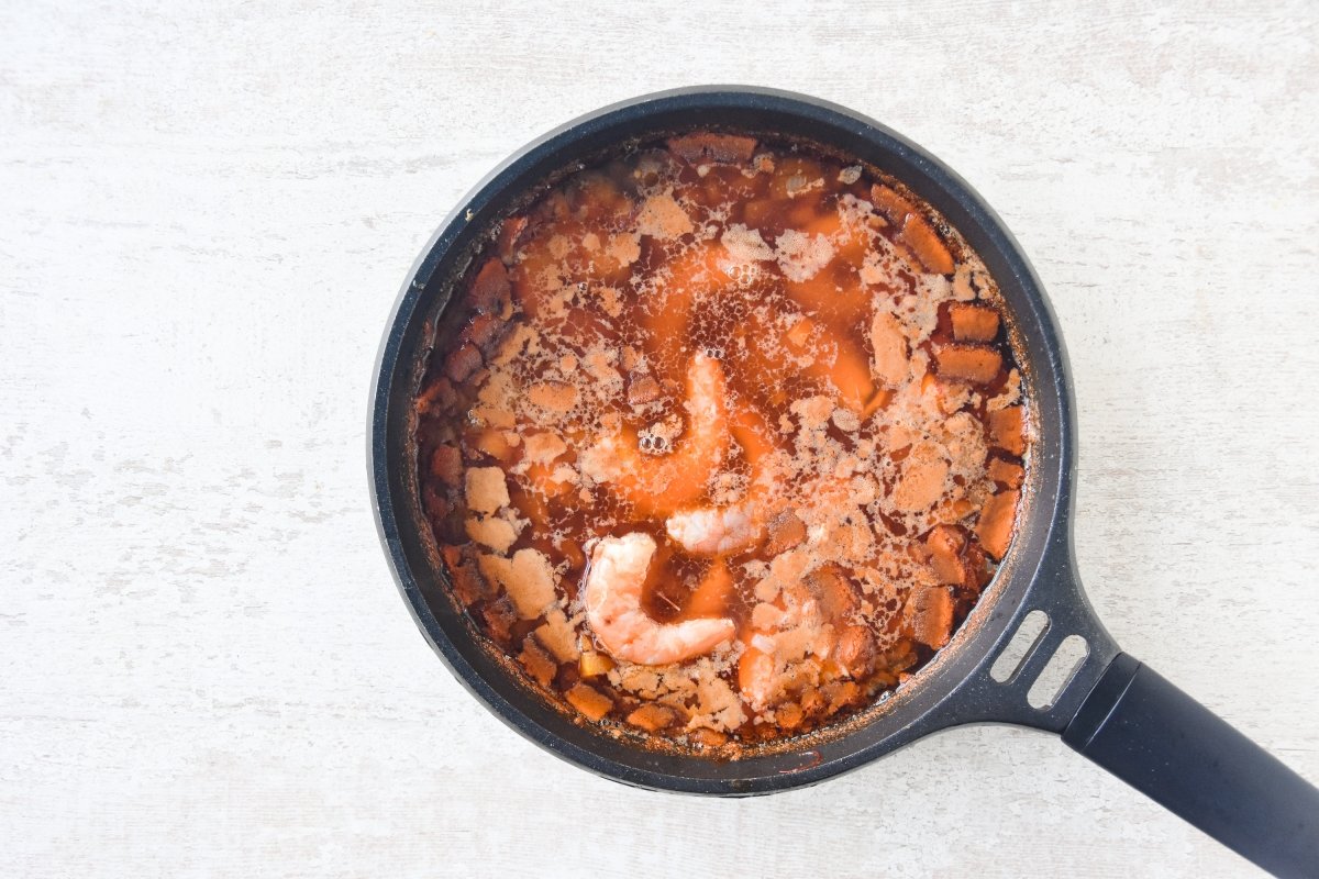 Cocinamos la crema de langostinos