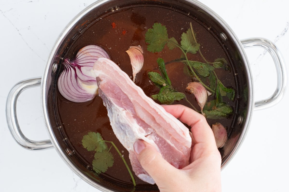 Cocinamos la panceta