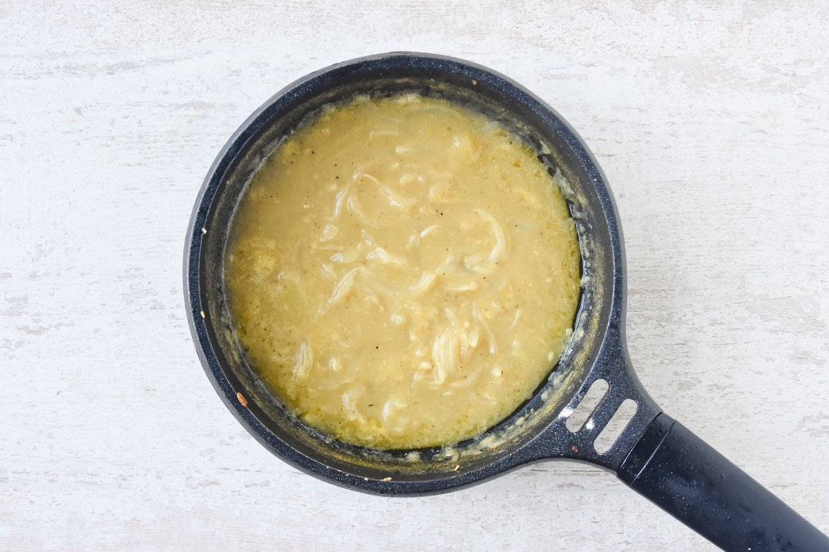 Cocinamos la salsa gravy de cebolla