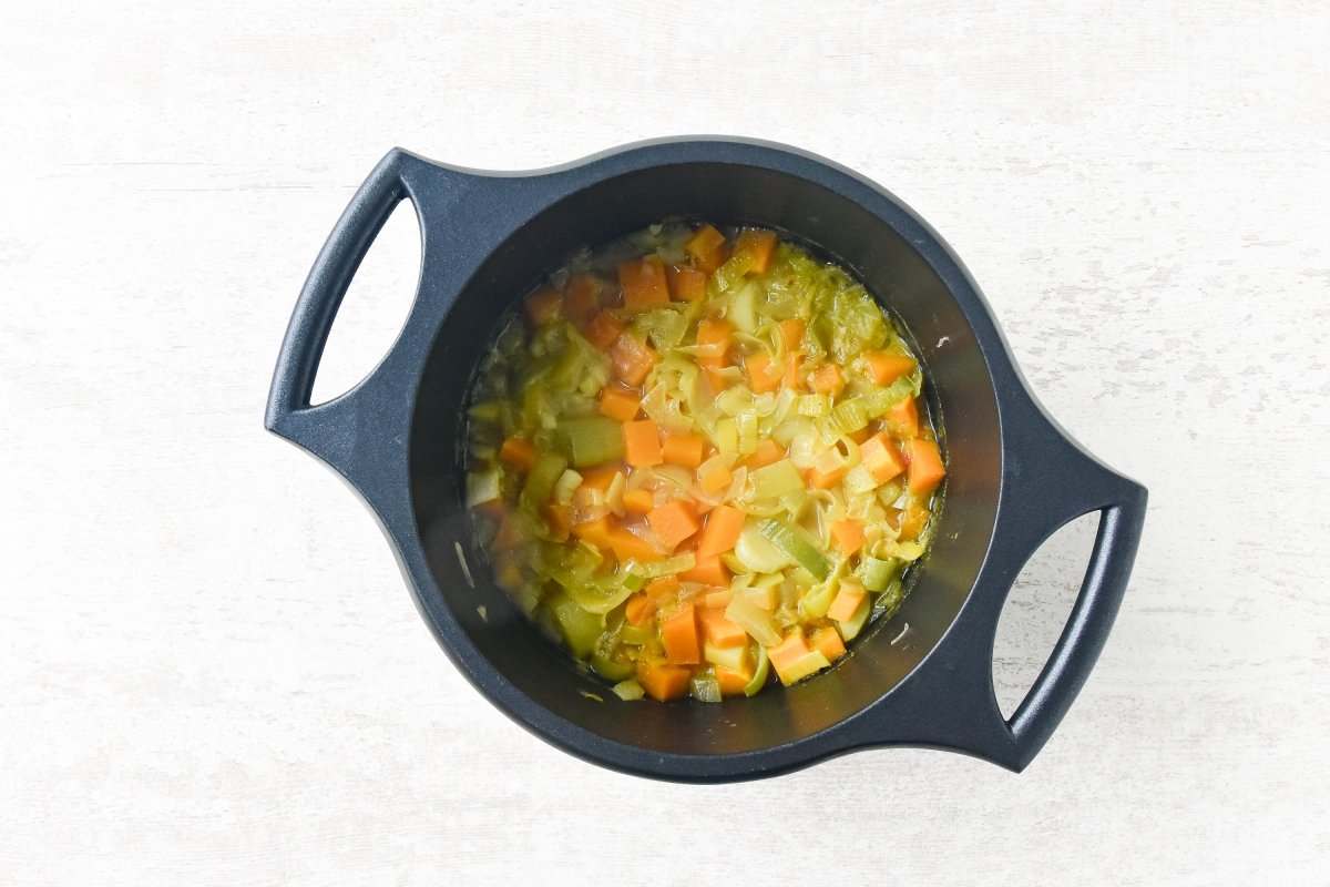 Cocinamos la sopa de calabaza