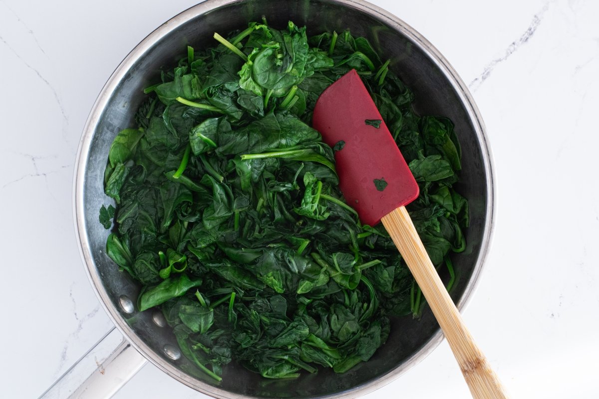 Cocinamos las espinacas